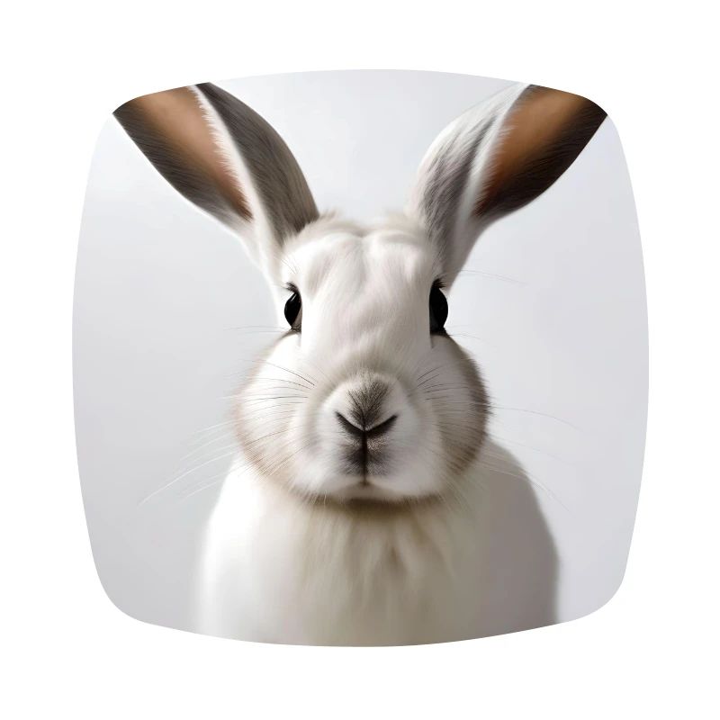 Illustrated White Rabbit