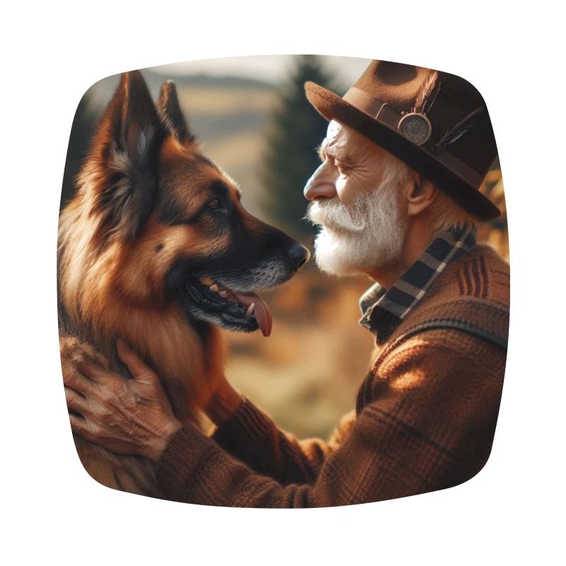 German Shepherd Art