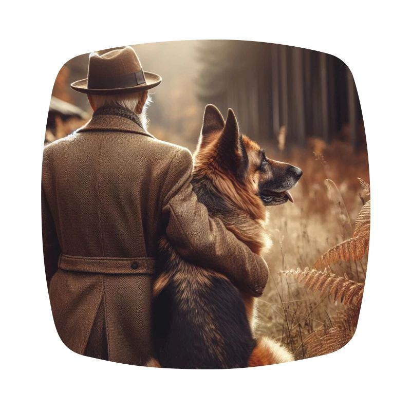 German Shepherd Art