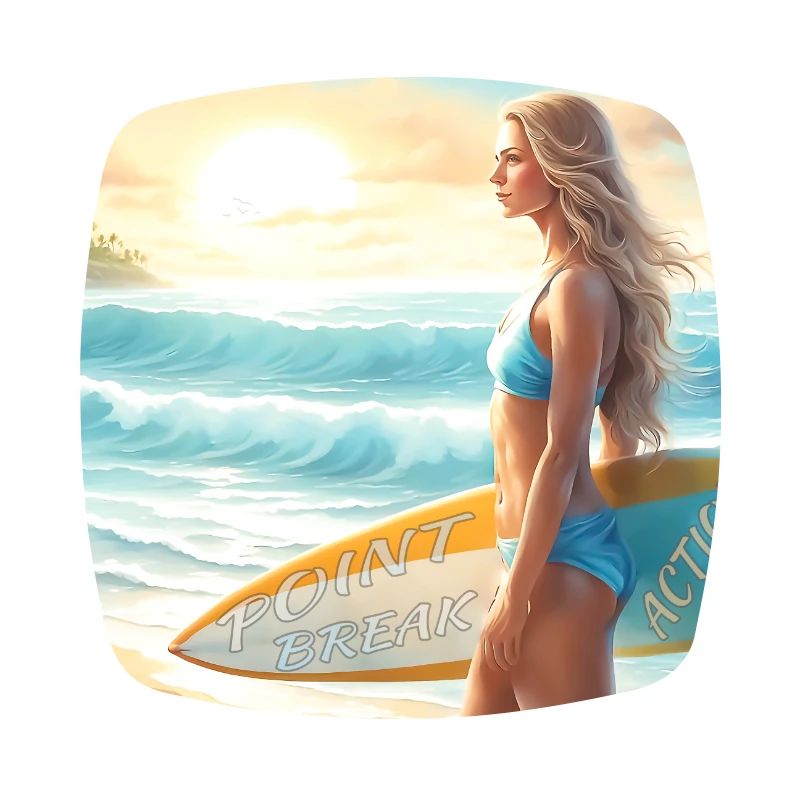 Mädchen Action Surf Point Break 2