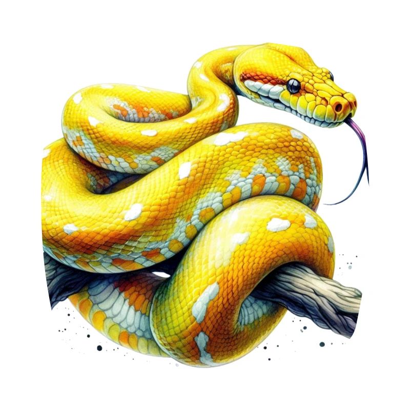 Yellow python