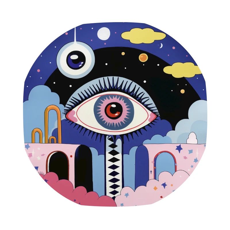 Œil psychédélique