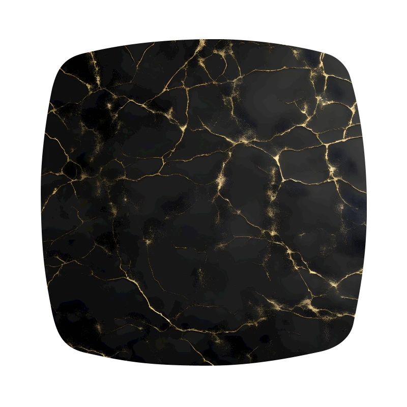 Texture craquelée or noir