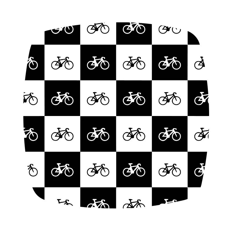 Geometric Bicycle Pattern Design