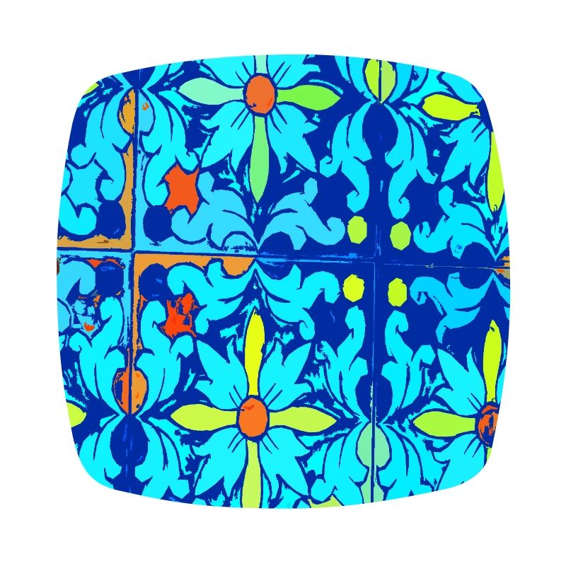 Blue ceramic