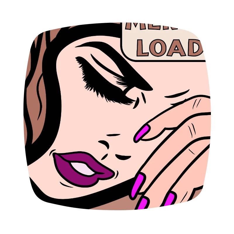 Mental Load Retro Pop Art