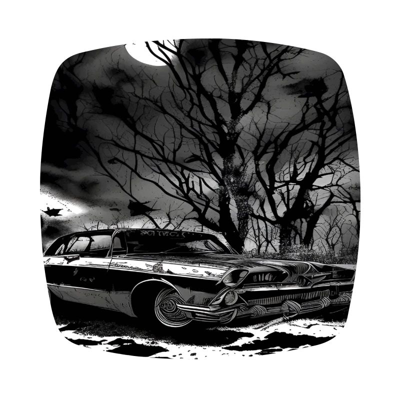 Oldtimer Oldtimer unter verwunschenem Baum