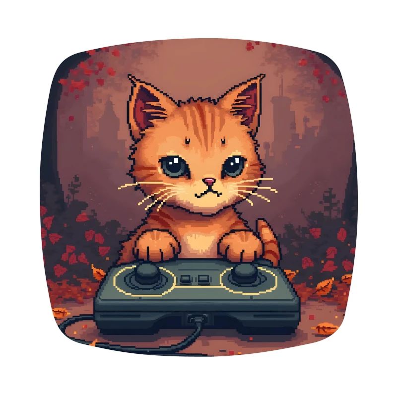 Cozy Pixel Cat Controller
