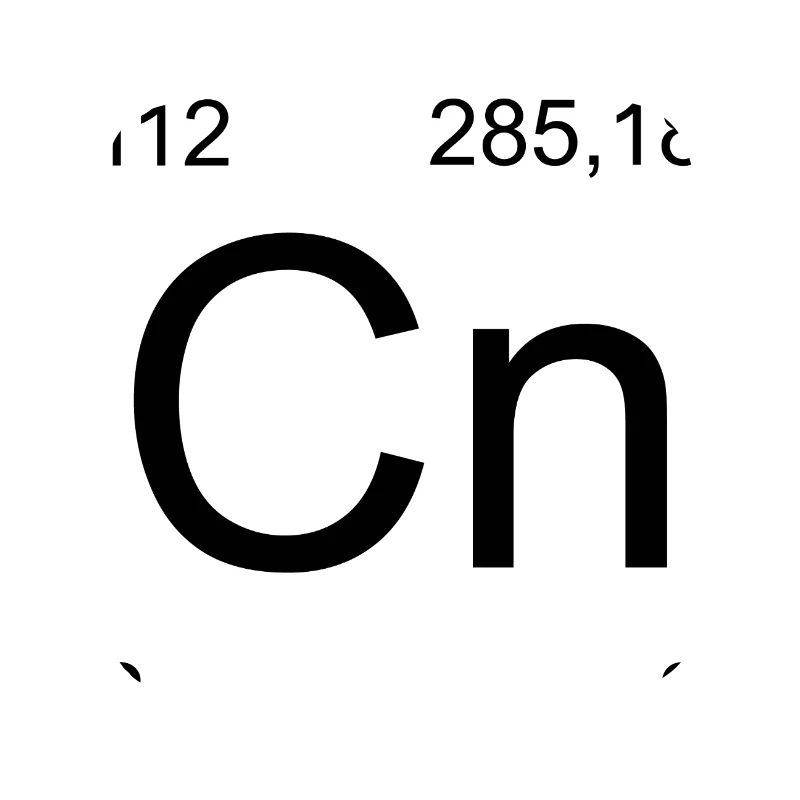 Copernicium Element Block Tee