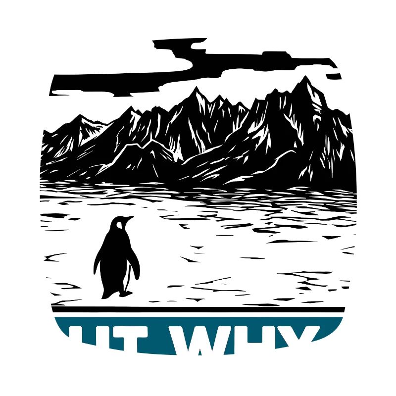 Le Pingouin dans les Montagnes demande Mais pourquoi