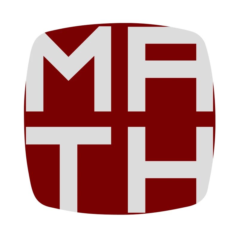 Math The Only Subject That Counts Nerd Mathe Logo