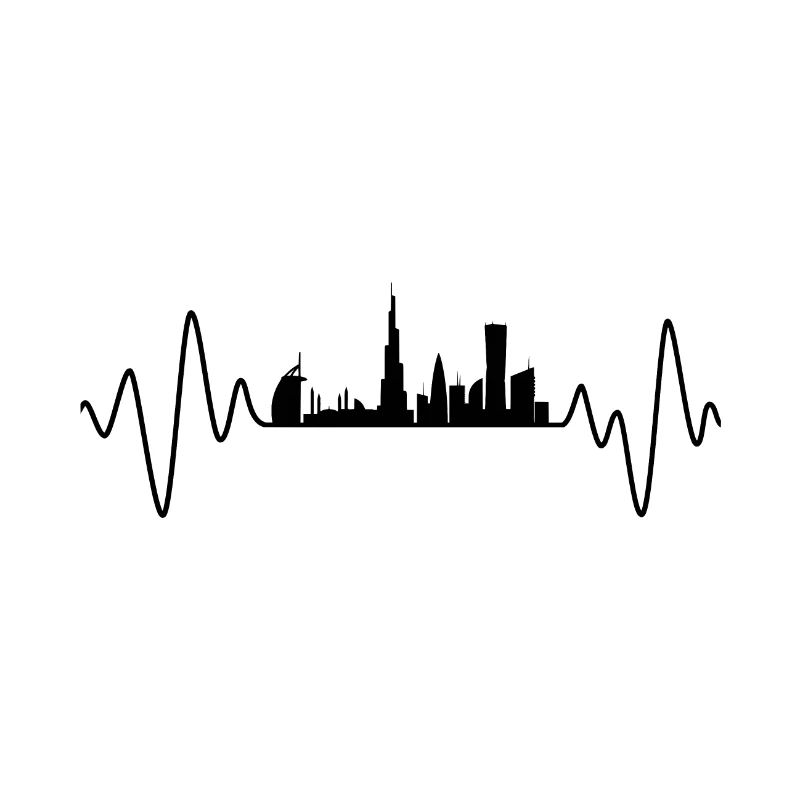 Dubai Herzschlag Skyline Dubai