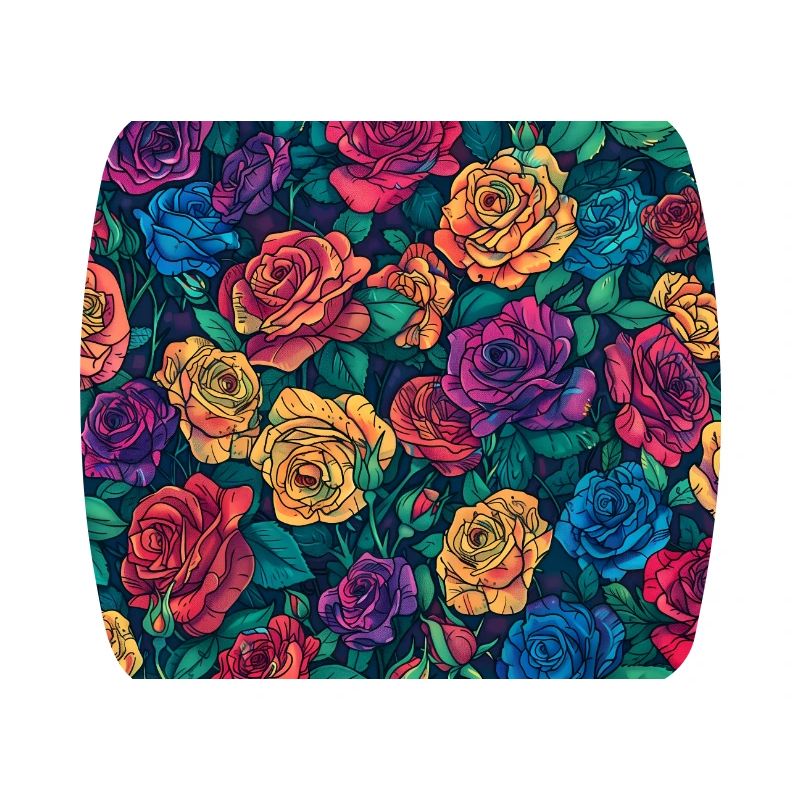 Image de style de dessin d’une collection de divers ros