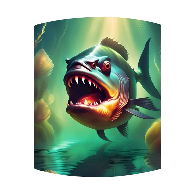 Abnormal monster fish