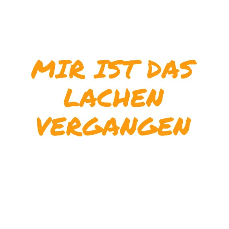 lachen war gestern