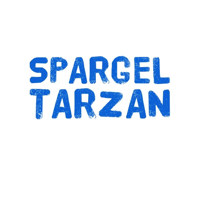 hier steht ein Spargeltarzan