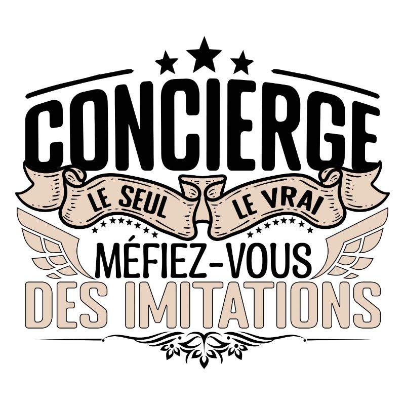 Concierge cadeau Concierge le vrai Concierge