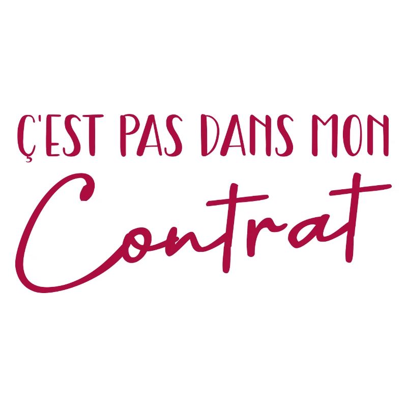 c'est pas mon contrat