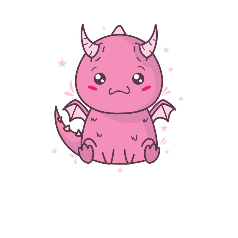 petit bébé dragon créature mythique conte de fées