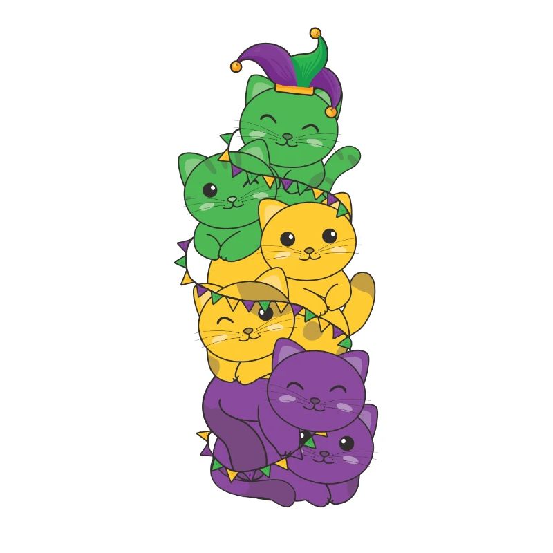 let the shenanigans begin Mardi Gras Katze Turm