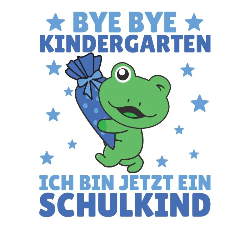 bye bye Kindergarten ich bin jetzt ein Schulkind