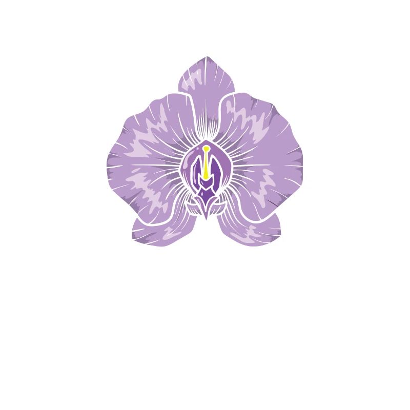 Plante de fleur d’orchidée