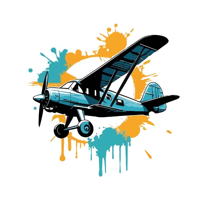 Modellflugzeug Pilot Flieger Flugzeug Hobby Design