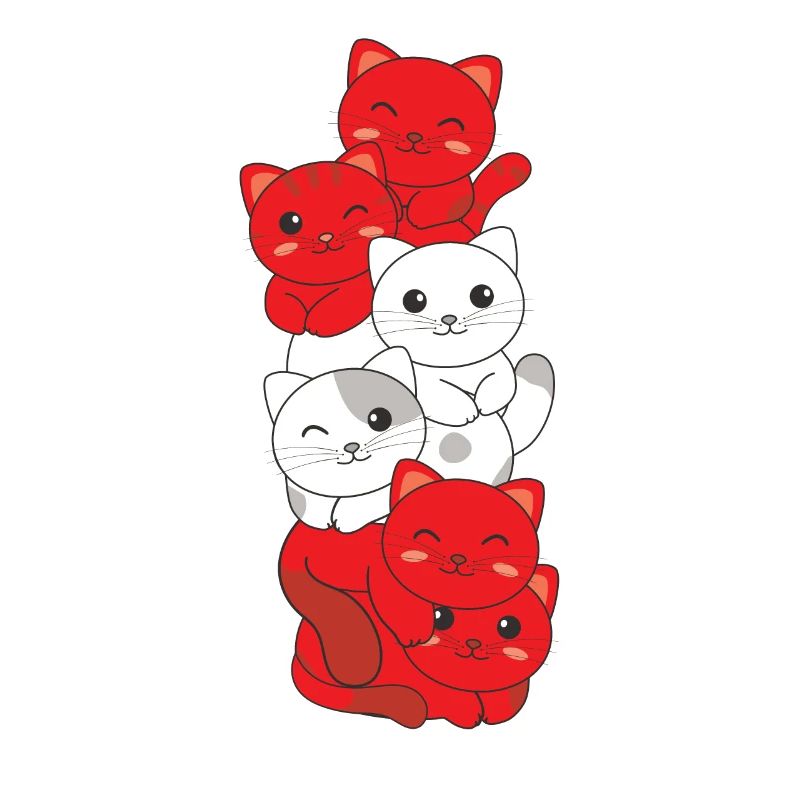 Austria flag cat German Austria cats