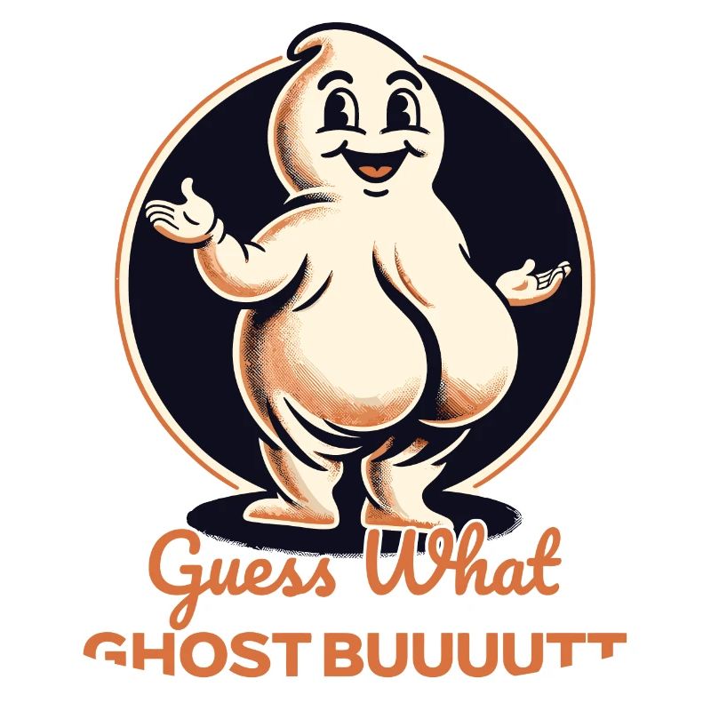 Halloween Costume Ghosts Butt Funny Ghosts