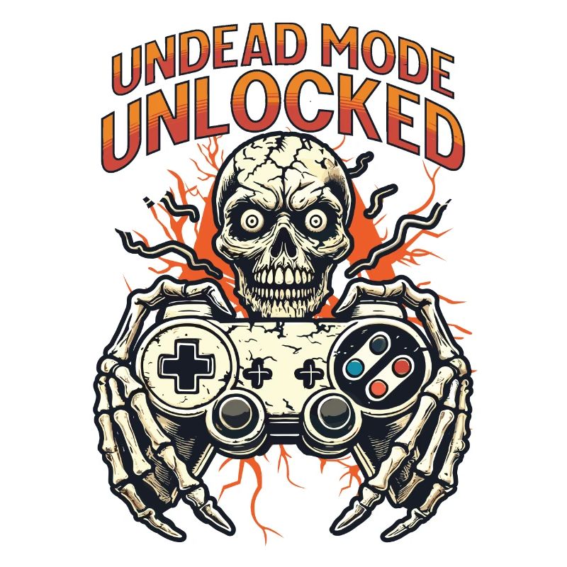 Manette de jeu zombie Unleashed Undead