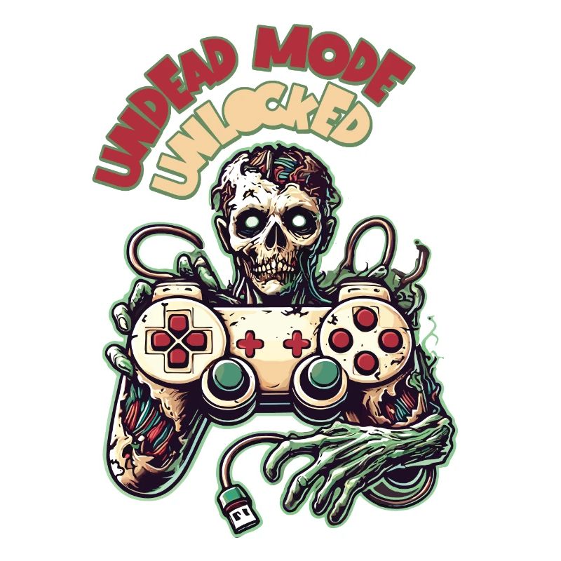 Manette de jeu zombie Mode mort-vivant