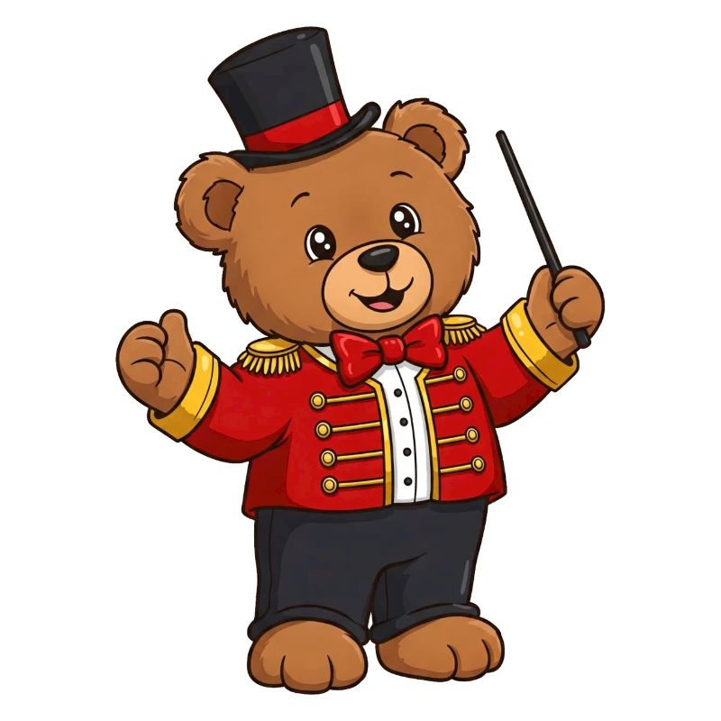 Teddy Bear Directeur du cirque