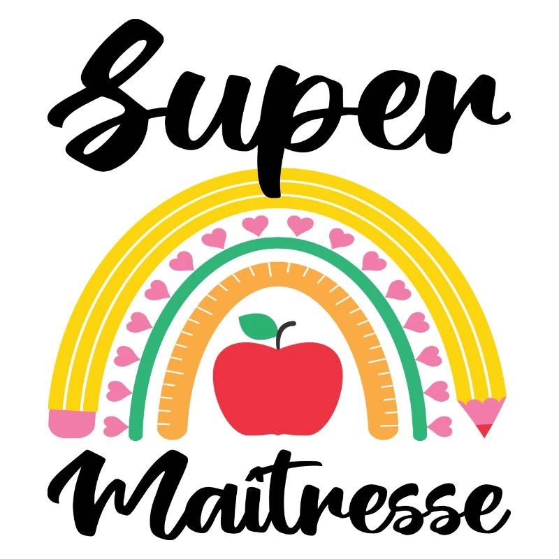 Super maitresse cadeau maîtresse d' école.