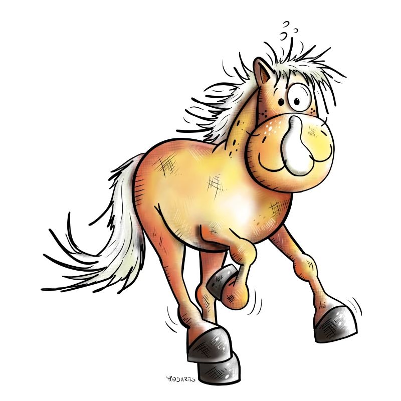 Running Haflinger