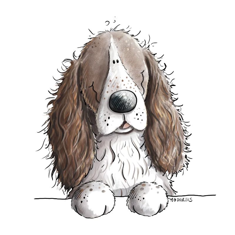 English Springer Spaniel I Comic Dog Gift