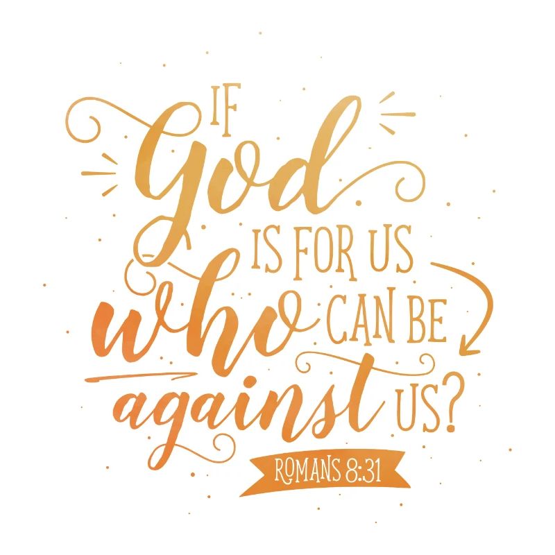 If God is for us