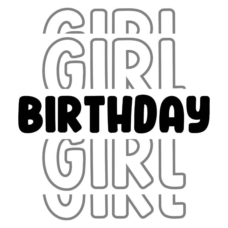 Fille d’anniversaire