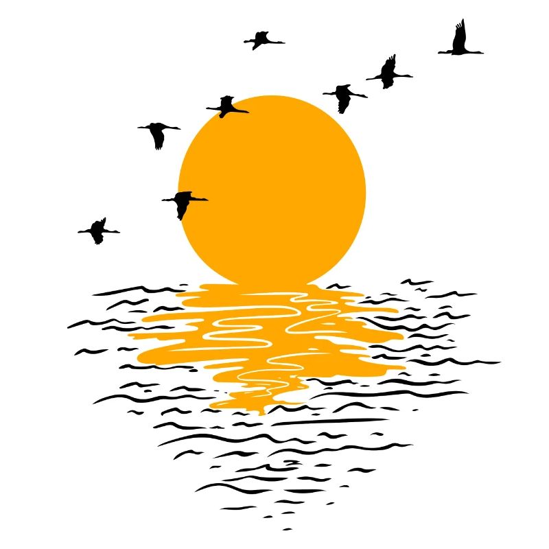 Wild Geese Cranes Spring