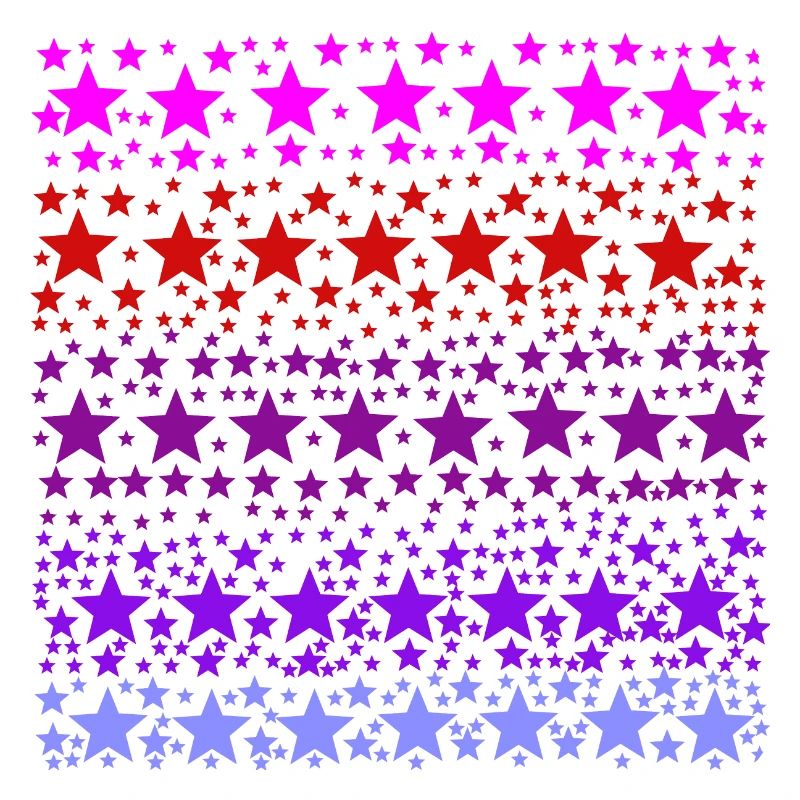 Stelle Rosso Rosa Viola Lavanda Idea Regalo