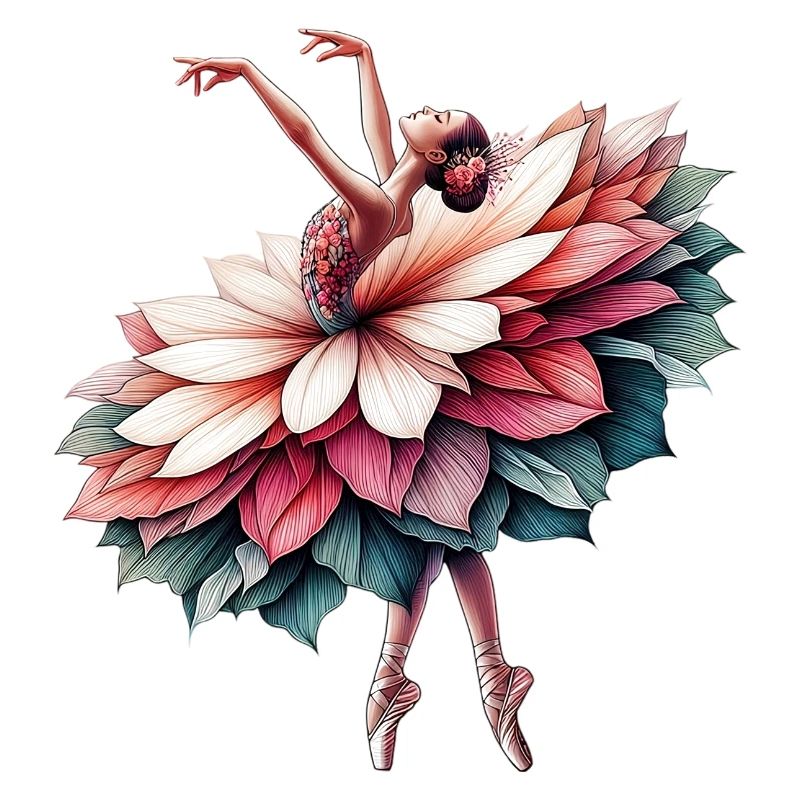 Danseuse de ballet avec tutu