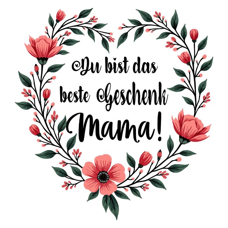 Du bist das beste Geschenk Mama !