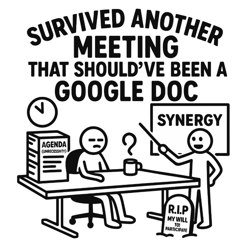Humorous office motivation