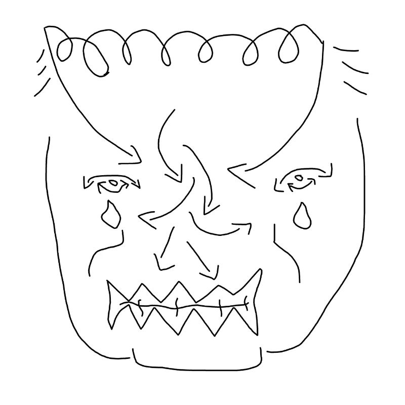visage drôle