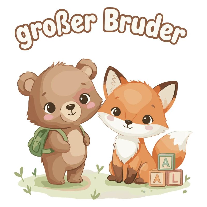 Big Brother Bear and Fox