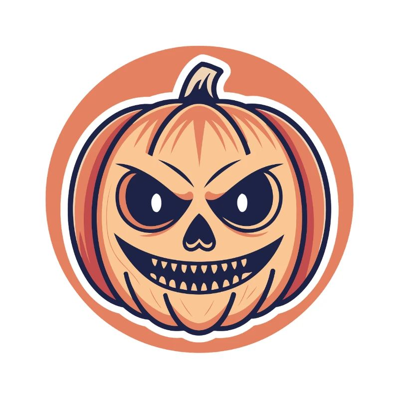Menacing Halloween Pumpkin