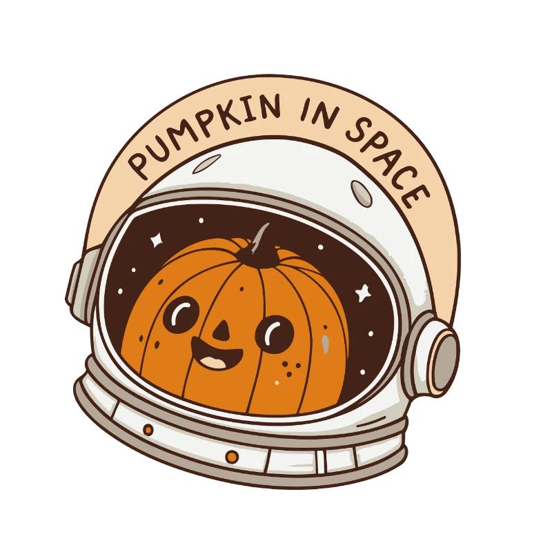 Space Astronaut Pumpkin