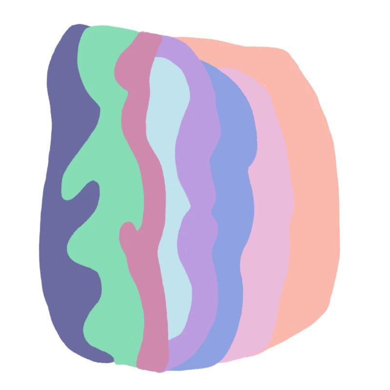 Pastel Wave Layers