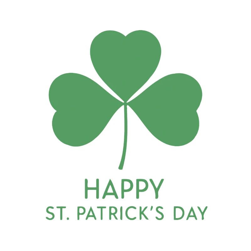 Trèfle Vert Saint Patrick