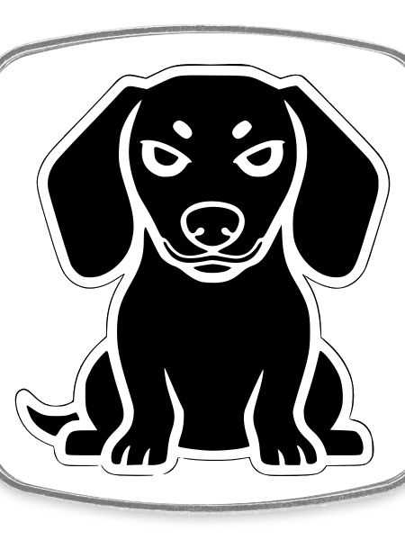 Dachshund Dog Sticker Icon