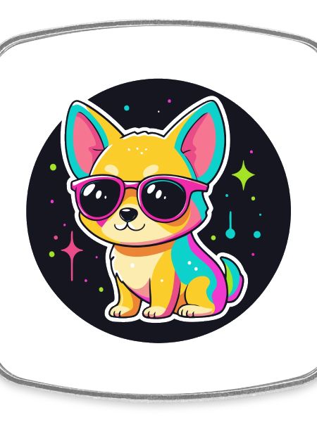 Dog Cosmos Neon Glasses